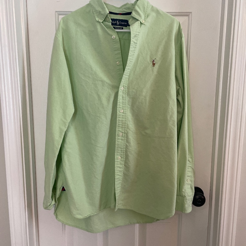 Ralph Lauren Classic Fit Long Sleeve Button Down